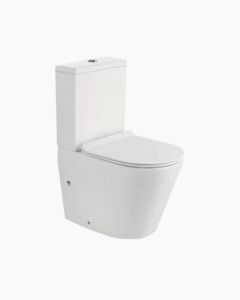Missouri Toilet Suite Compact Matte White