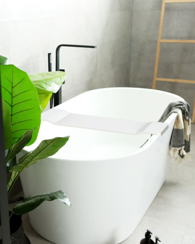 Arena Bath Caddy Solid Matte White