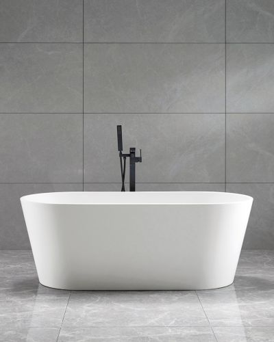 Harper Freestanding Bath 1600 Matte White 