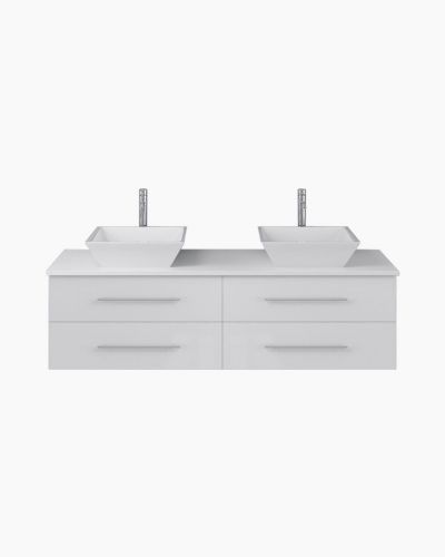 Chadwick 1500 White Vanity