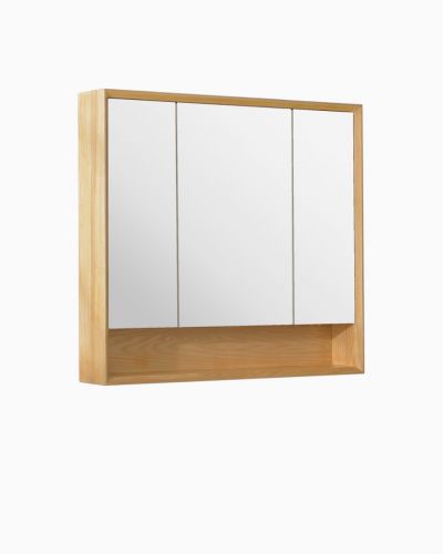 Timber Mirror Cabinet 900