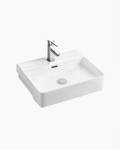 Hawking Semi Recessed Ceramic Basin