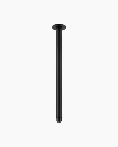 Eleanor Round Shower Ceiling Arm Extended 450mm Black