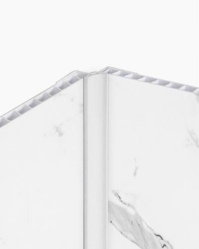 Shower Wall Panel Corner Trim White 2200