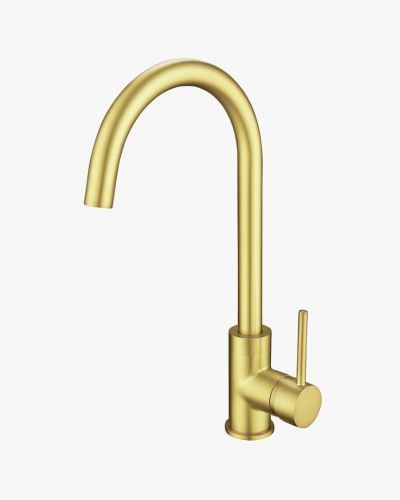 Colette Kitchen Laundry Mixer Tap Brushed Gold