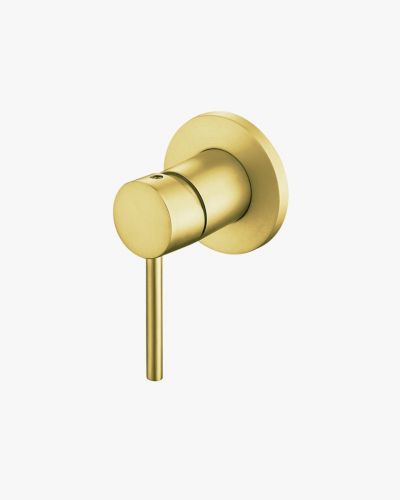 Colette Wall Mixer Brushed Gold