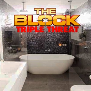 Doing The Block on a Budget - Main Bathrooms